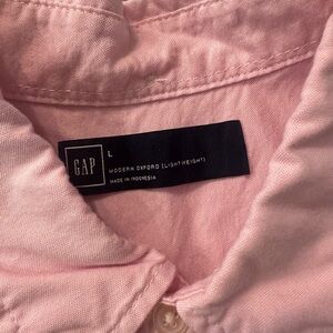 GAP Light Pink Oxford Shirt